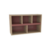 Etagère murale - Lagune - l. 75 x h. 45 x pr. 24 cm - 5 niches