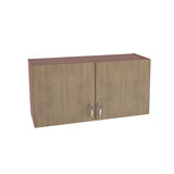 Meuble à suspendre - Lagune - l. 120 x h. 60 x pr. 40 cm - 2 portes - à fixer