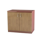 Meuble bas 2 portes - Lagune - l. 100 x h. 86,9 x pr. 60 cm