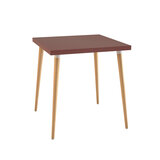 Table carrée - Lagune - l. 70 x pr. 70 cm