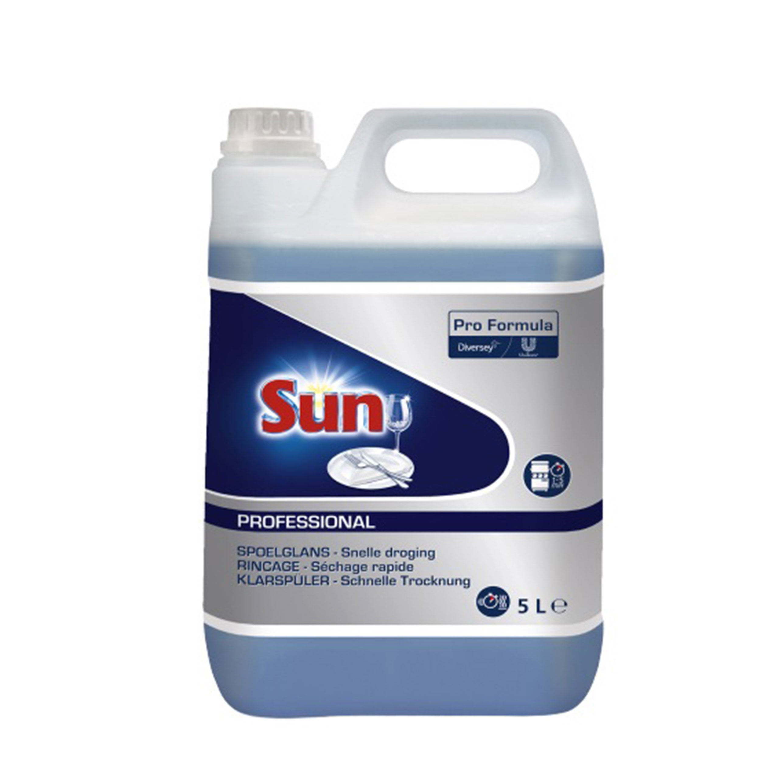 Liquide de rinçage neutre Sun Professionnal - carton de 2 x 5 l