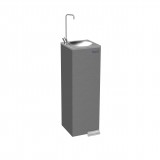 Fontaine à eau réfrigérée Eco D55 à pédale 59 l/h - inox
