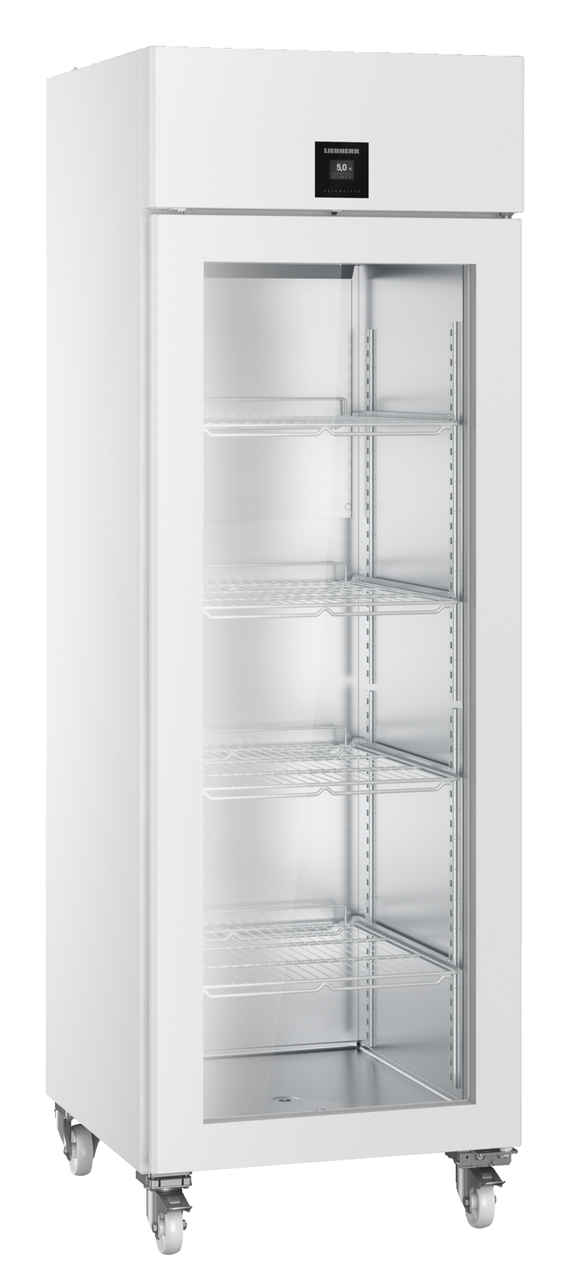 Armoire laboratoire 5°C ± 2K 642L, porte vitrée, Perfection