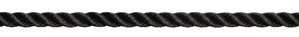 Amarre polyester trois torons - Ø 10 mm - l. 100 m