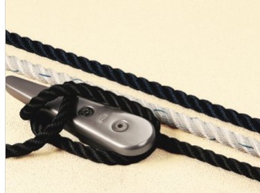 Amarre polyester trois torons - Ø 14 mm - l. 220 m