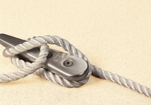 Amarre polyamide trois torons - Ø 12 mm - l. 220 m