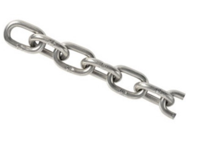 Chaine en inox à maille liège - Ø 6 mm - l. 50 m