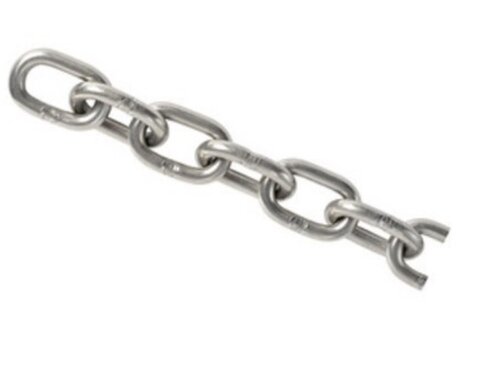 Chaine en inox à maille liège - Ø 6 mm - l. 50 m