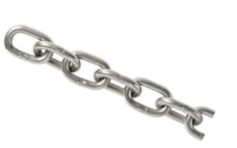 Chaine en inox à maille liège - Ø 8mm - l. 50 m