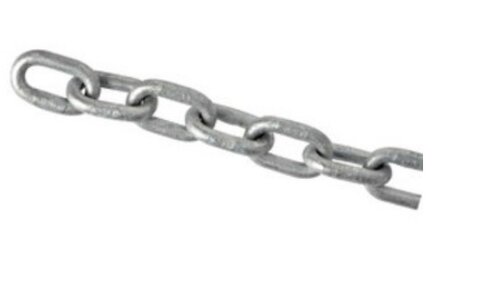 Chaine à maille liège galvanisée au feu - Ø 6mm - l. 50 m