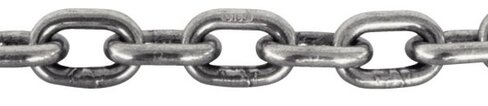 Chaine maillon court inox - Ø 3mm - l. 50 m