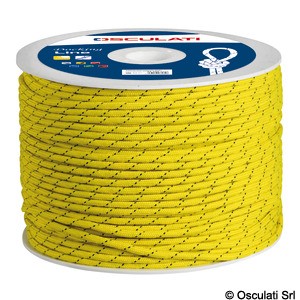 Tresse polypropylène - Ø 12 mm - l. 200 m - jaune