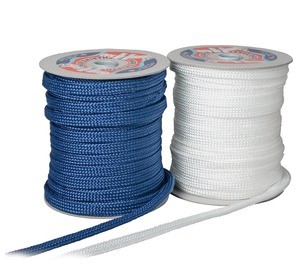 Tresse plate - Ø18 mm - l. 50 m - grise