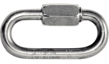 Maillon rapide acier - Ø 6mm - (lot de 10)