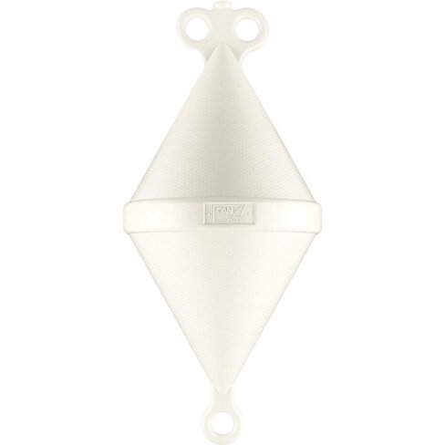Bouée de corps-mort à anneaux - Ø 50 cm - blanche