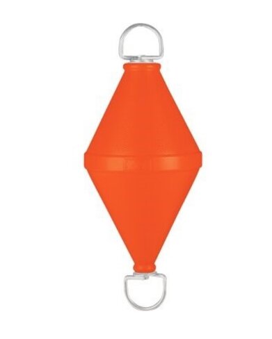 Bouée de corps-mort à tige - Ø 32 cm - orange