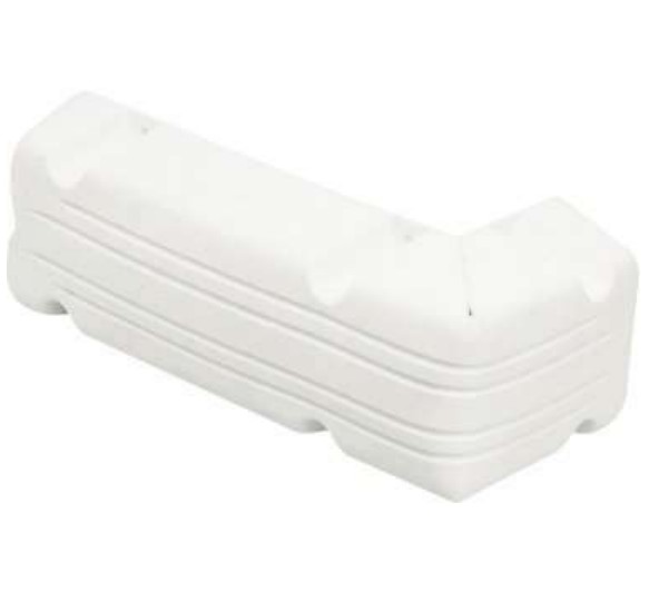 Défense d'angle pour ponton