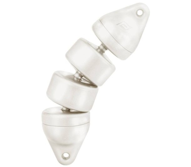 Pare-battage articulé - 15 x 60 cm - blanc