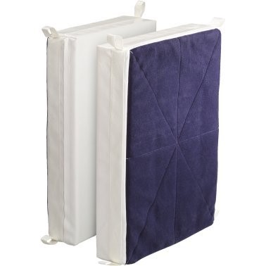 Pare-battage plat avec face en fibre polaire - 40 x 60 x 10 cm