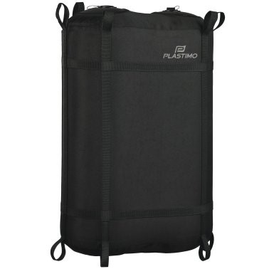 Pare-battage gonflable double - 75 x 60 cm - noir