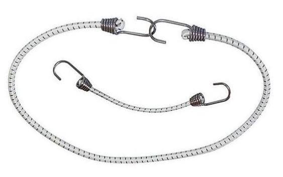 Sandow à crochets inox - Ø 6 mm - l. 30 cm - (lot de 10)