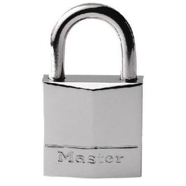Cadenas laiton chromé anse inox - 16 mm