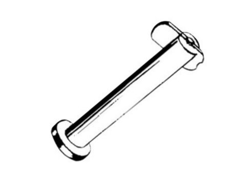 Goupille à languette inox - Ø 6 x 15 mm