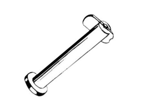 Goupille à languette inox - Ø 6 x 25 mm