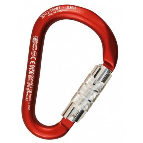 Mousqueton alu twist lock keylock