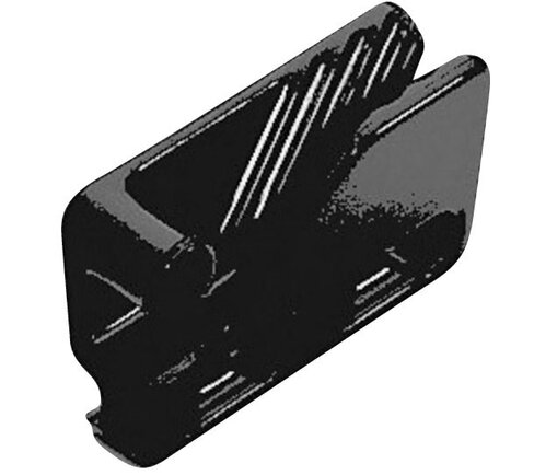 Taquet de pare-battage noir - Ø 3-6 mm