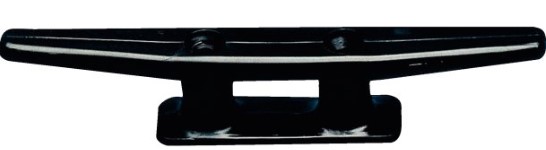 Taquet polyamide noir - l. 80 mm - (lot de 10)