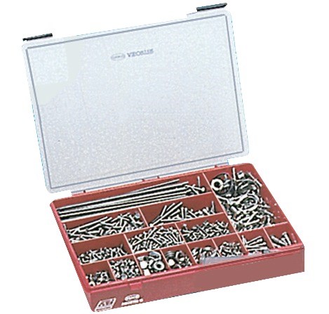 Boîte de vis inox A2 - (2000 pièces)