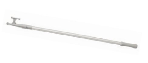 Gaffe aluminium avec croc plastique - l. 210 cm