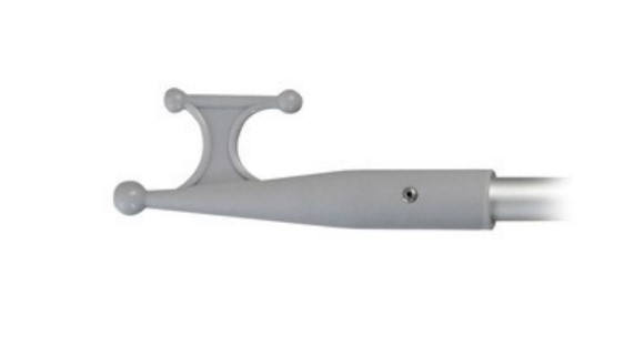 Gaffe téléscopique aluminium- l. 120-212 cm