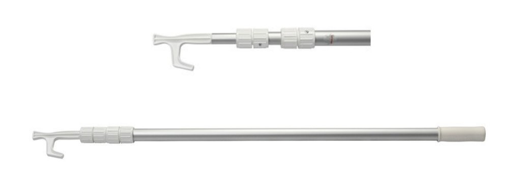 Gaffe tri-téléscopique - l. 115-285cm