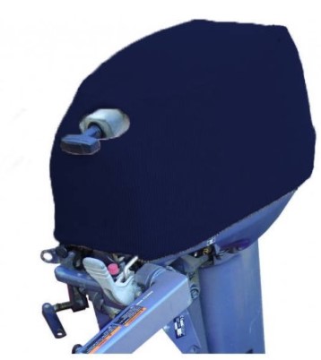 Housse dralon pour moteur - 45 x 25 x 30 cm - bleu royal