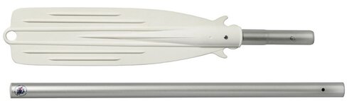 Aviron démontable en aluminium anodisé - l. 1,80 m