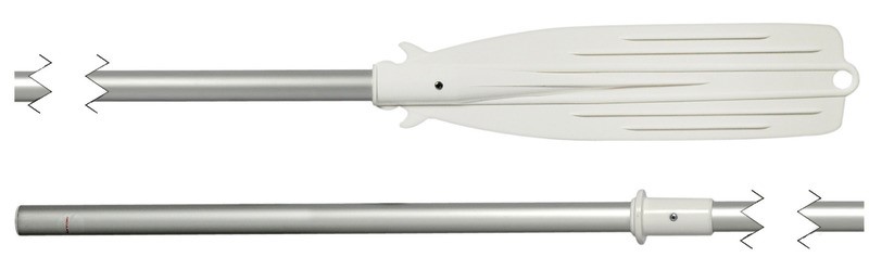 Aviron en aluminium anodisé - l. 1,90 m