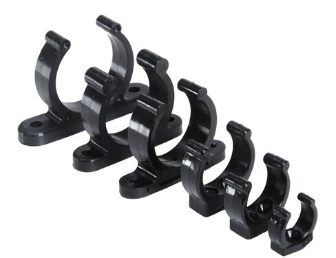 Clips de serrage en plastique - Ø 30 mm - (lot de 10)