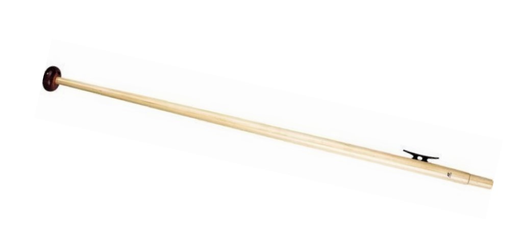 Hampe de pavillon bois - l. 80 cm