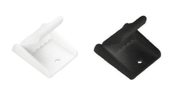 Boucles à came en plastique blanc pour sangle 30 mm - (lot de 10)
