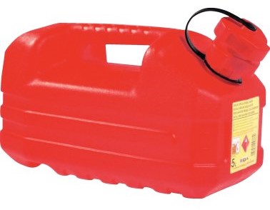 Jerrican plastique pour carburant - 5 l