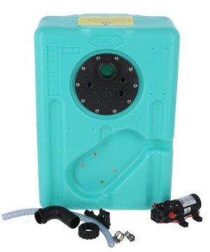 Réservoir eau douce avec pompe 12V - 60 l