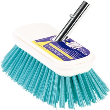 Brosse de pont à poils durs + manche
