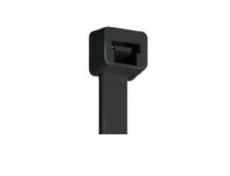 Colliers serre-câbles - 12,5 x 225 mm - noir - (lot de 100)