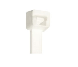 Colliers serre-câbles - 2,5 x 98 mm - blanc - (lot de 100)