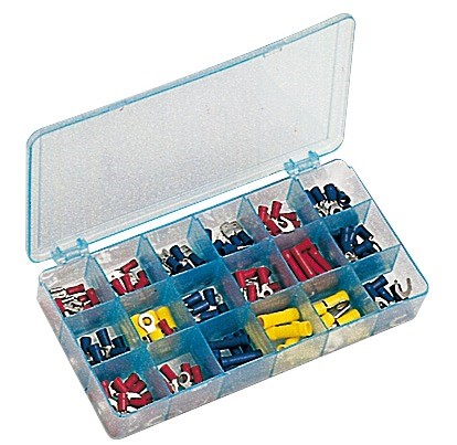 Coffret aAssortiment de 175 fastons et cosses