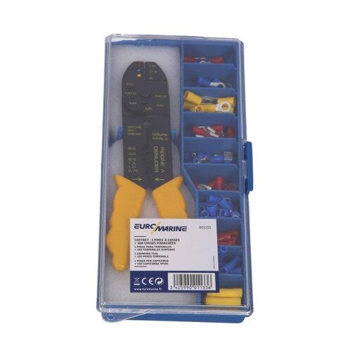 Coffret Pince à sertir et assortiment de 100 cosses