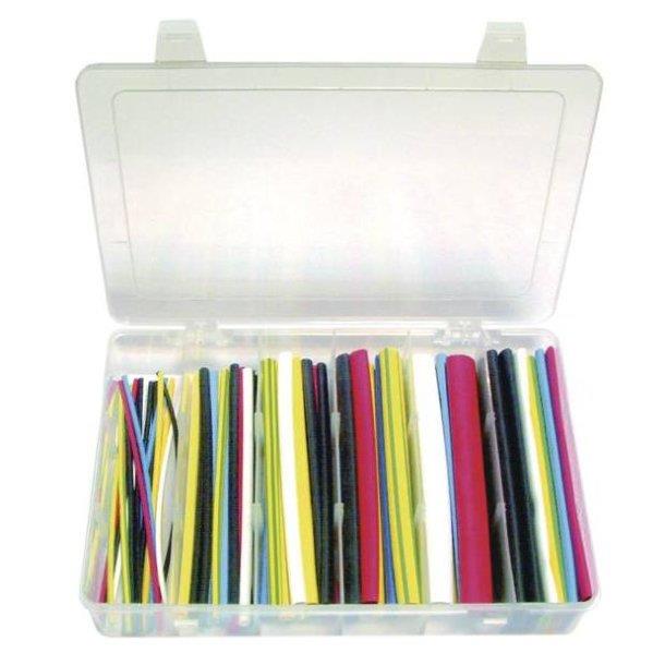Coffret assortiment gaines thermorétractables PLF100 de 2,4 à 25,4 mm