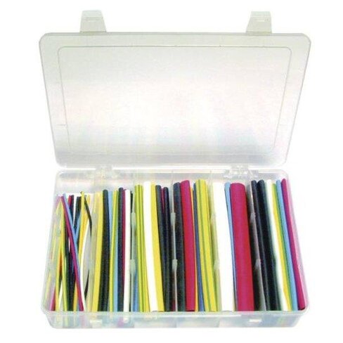 Coffret assortiment gaines thermorétractables PLF100 de 2,4 à 25,4 mm